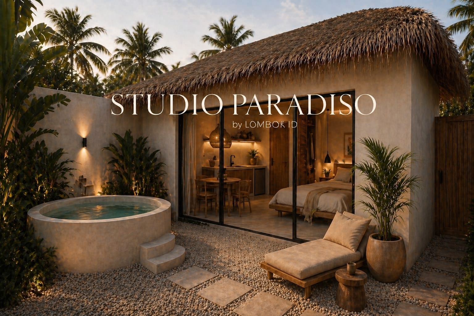 Studio Paradiso — estudio con jacuzzi exterior